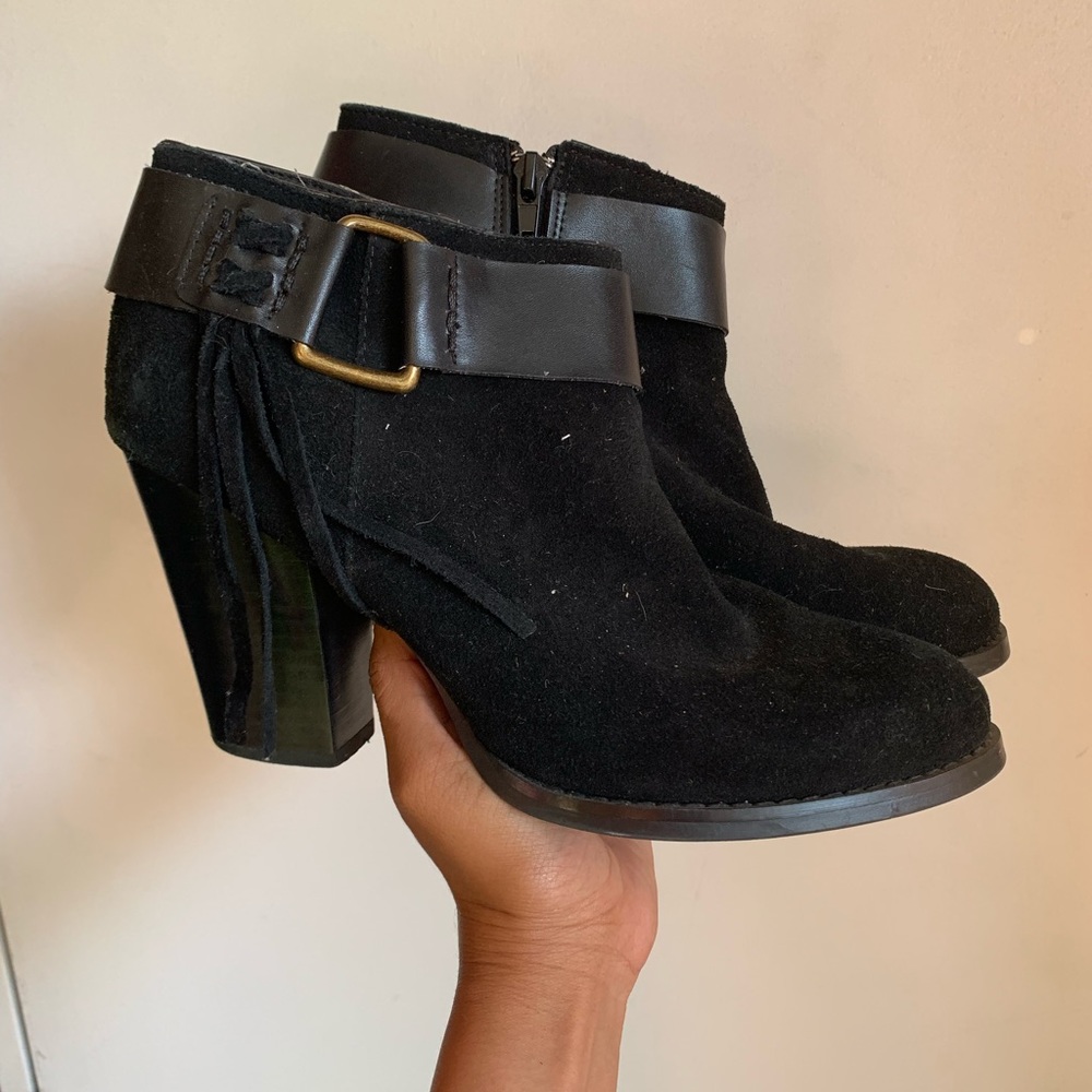 Suede Kenzie Ankle Booties